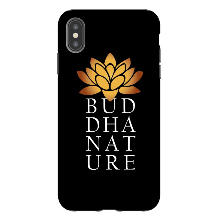 iPhone Xs Max StrongFit Buddha Nature IV by Majoih