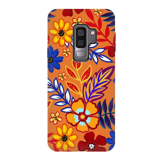 Galaxy S9 plus StrongFit Flowers In The Tropics by ArtsCase