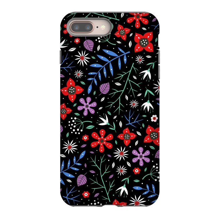 iPhone 7 plus StrongFit Small Flower Patterns by ArtsCase