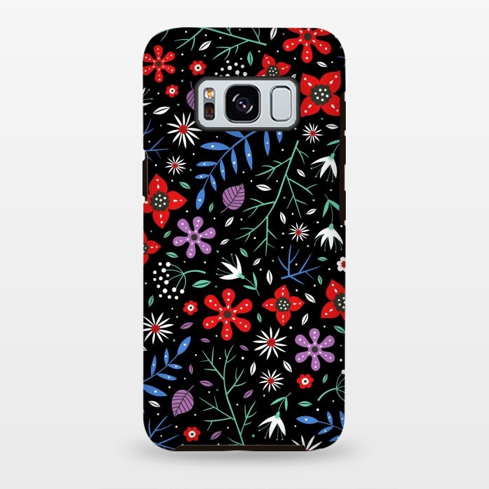 Galaxy S8 plus StrongFit Small Flower Patterns by ArtsCase