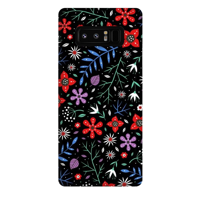 Galaxy Note 8 StrongFit Small Flower Patterns by ArtsCase