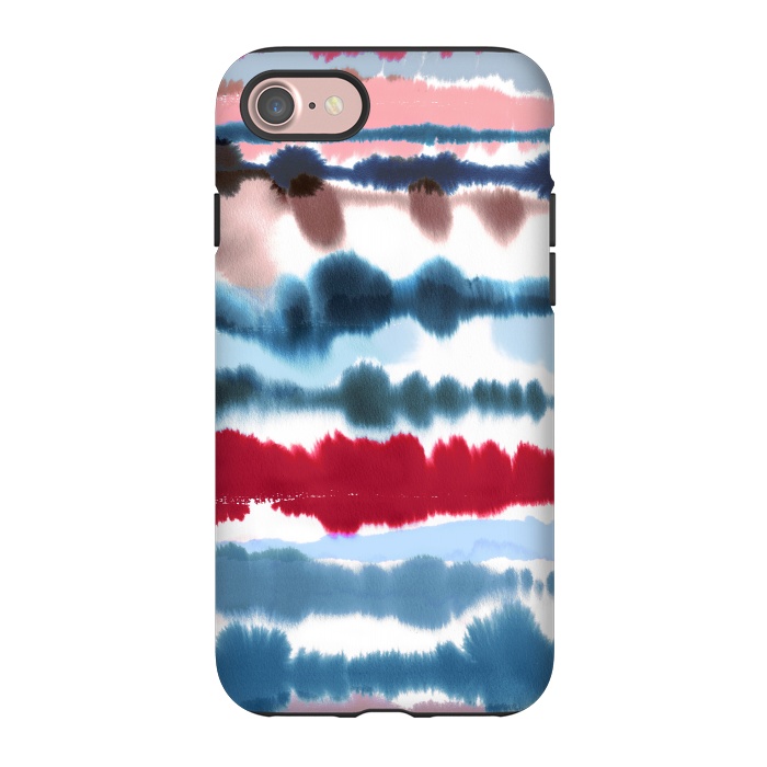 iPhone 7 StrongFit Soft Nautical Watercolor by Ninola Design