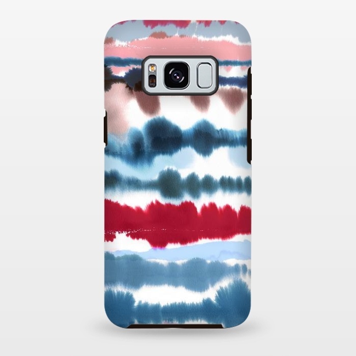 Galaxy S8 plus StrongFit Soft Nautical Watercolor by Ninola Design