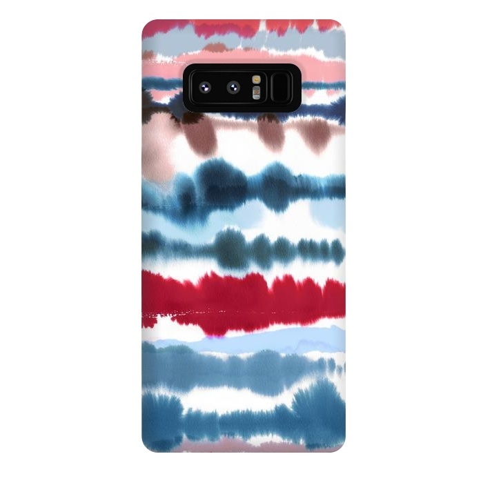 Galaxy Note 8 StrongFit Soft Nautical Watercolor by Ninola Design