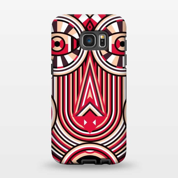 Galaxy S7 EDGE StrongFit abstract mask by TMSarts