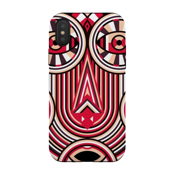 iPhone Xs / X StrongFit abstract mask by TMSarts