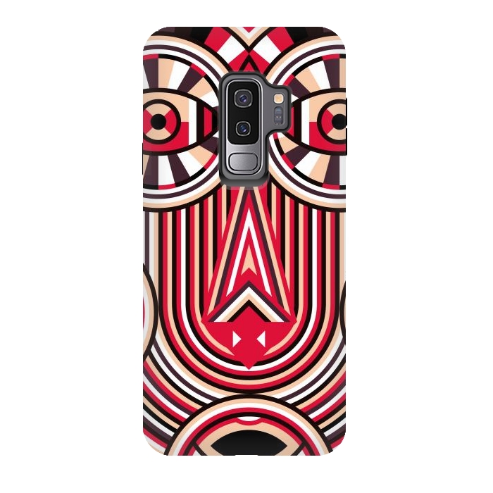 Galaxy S9 plus StrongFit abstract mask by TMSarts