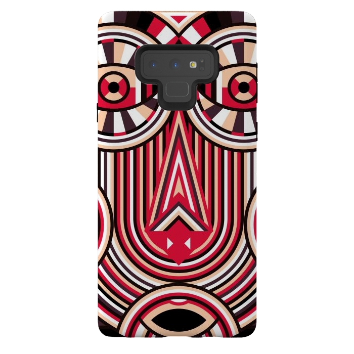 Galaxy Note 9 StrongFit abstract mask by TMSarts