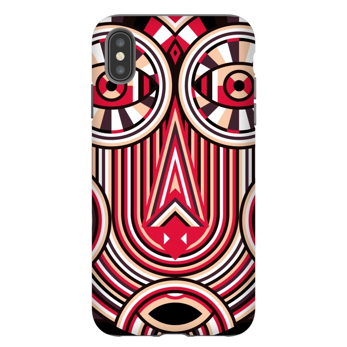 iPhone Xs Max StrongFit abstract mask by TMSarts