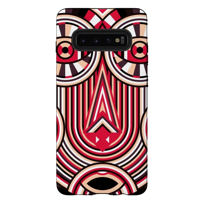 Galaxy S10 plus StrongFit abstract mask by TMSarts