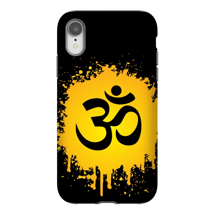 iPhone Xr StrongFit Om hindu by TMSarts