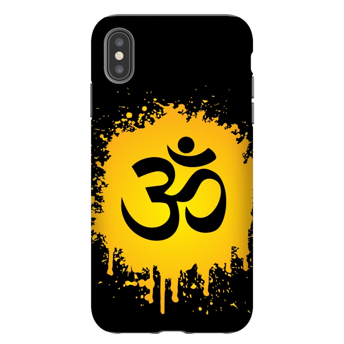 iPhone Xs Max StrongFit Om hindu by TMSarts