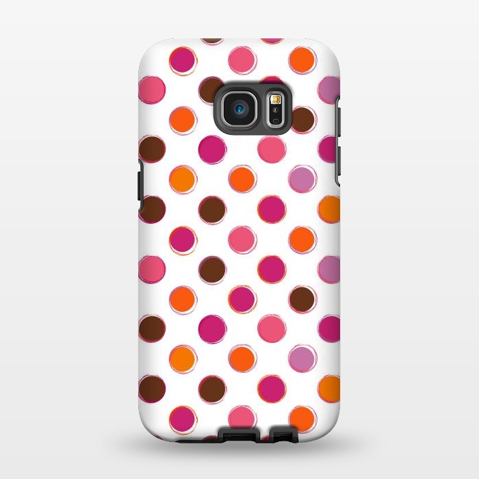 Galaxy S7 EDGE StrongFit Colorful Confetti by Allgirls Studio