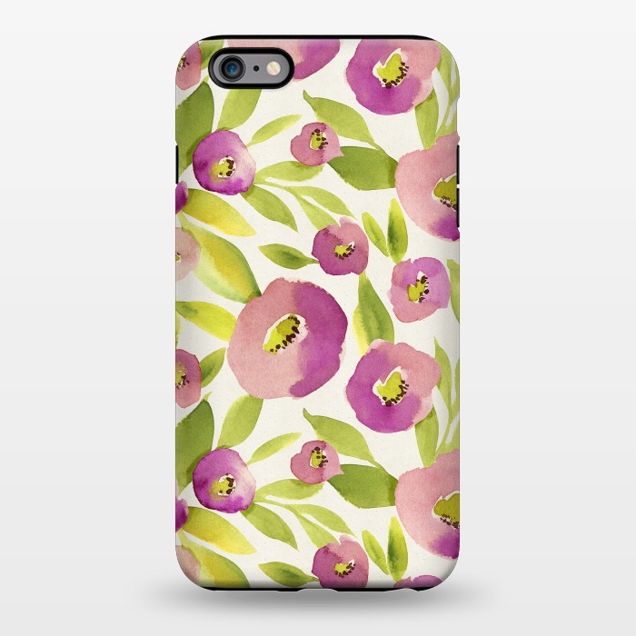 iPhone 6/6s plus StrongFit Magical Plum Flowers by Allgirls Studio
