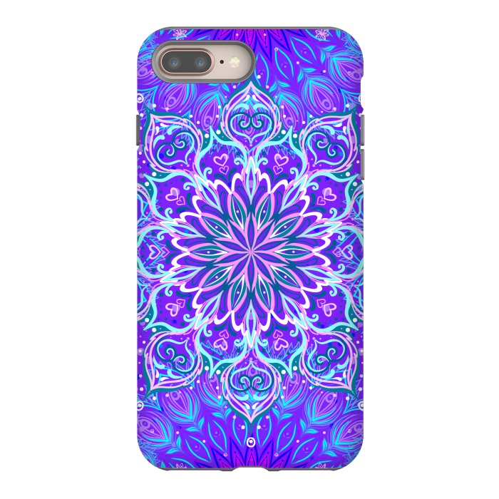 iPhone 7 plus StrongFit Purple Mandalas For The Day by ArtsCase