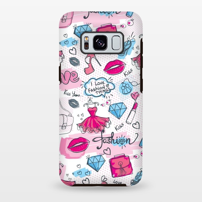 Galaxy S8 plus StrongFit Fashionable Girls by ArtsCase