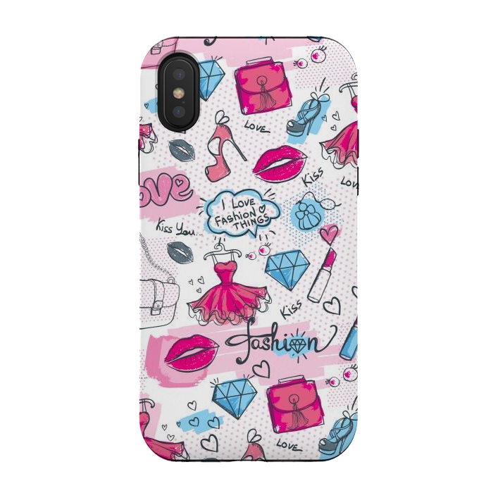 iPhone Xs / X StrongFit Fashionable Girls by ArtsCase