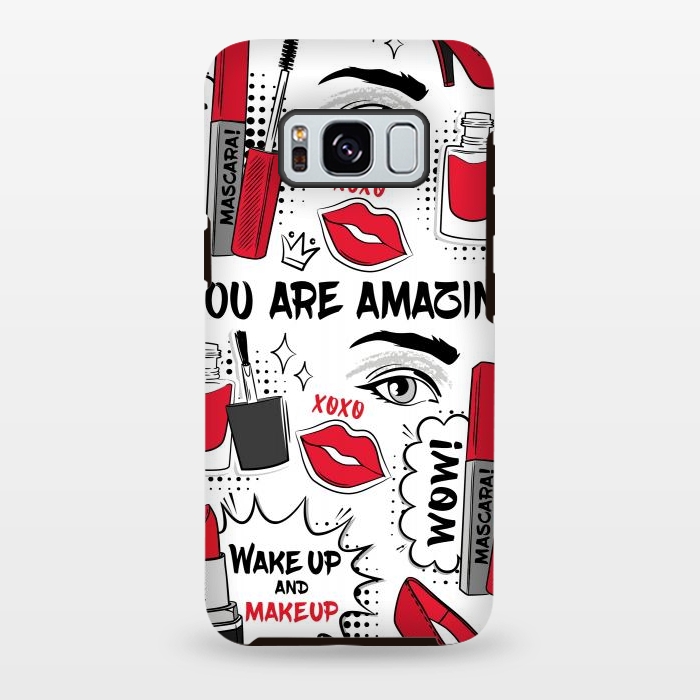 Galaxy S8 plus StrongFit Makeup For You by ArtsCase