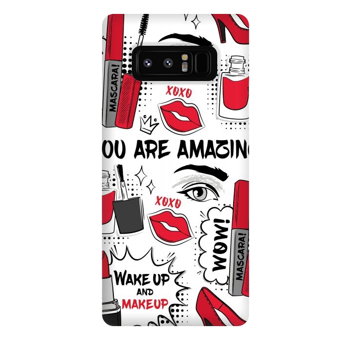 Galaxy Note 8 StrongFit Makeup For You by ArtsCase