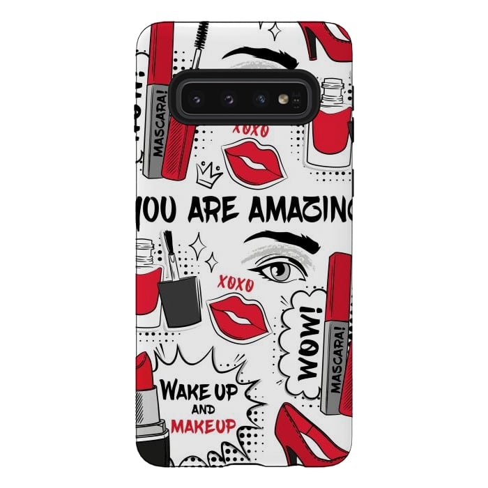Galaxy S10 StrongFit Makeup For You by ArtsCase