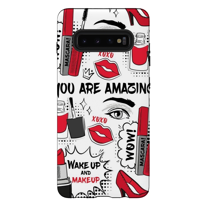 Galaxy S10 plus StrongFit Makeup For You by ArtsCase