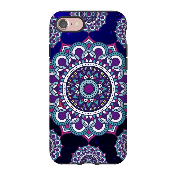iPhone 7 StrongFit Repetition Of Mandalas by ArtsCase