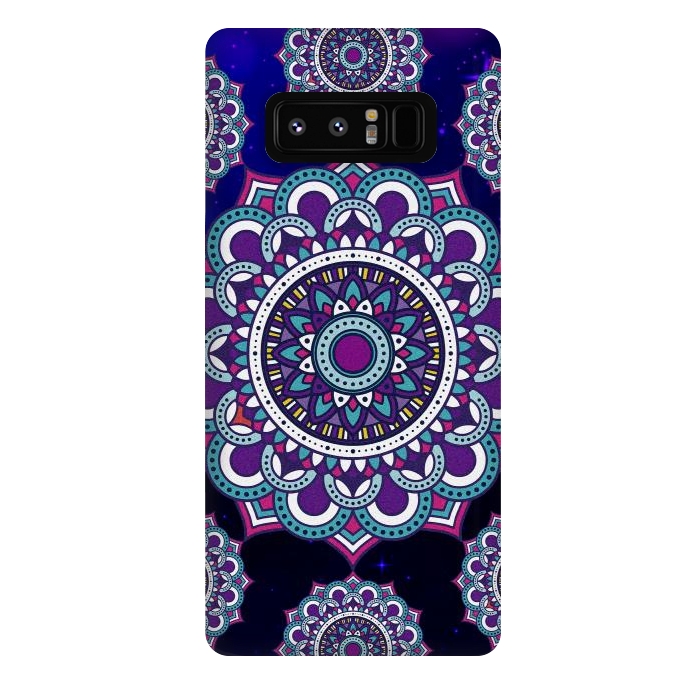 Galaxy Note 8 StrongFit Repetition Of Mandalas by ArtsCase