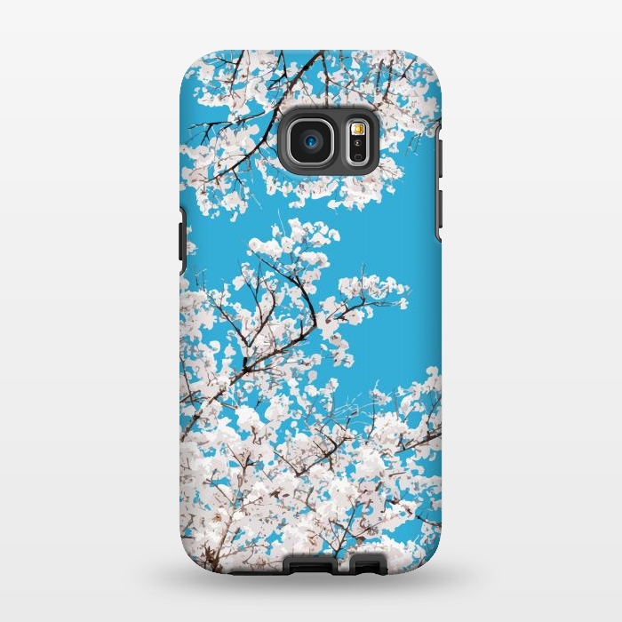 Galaxy S7 EDGE StrongFit White Blossom by Uma Prabhakar Gokhale