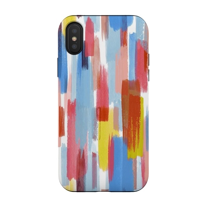 iPhone Xs / X StrongFit Summer Color Memories by Ninola Design