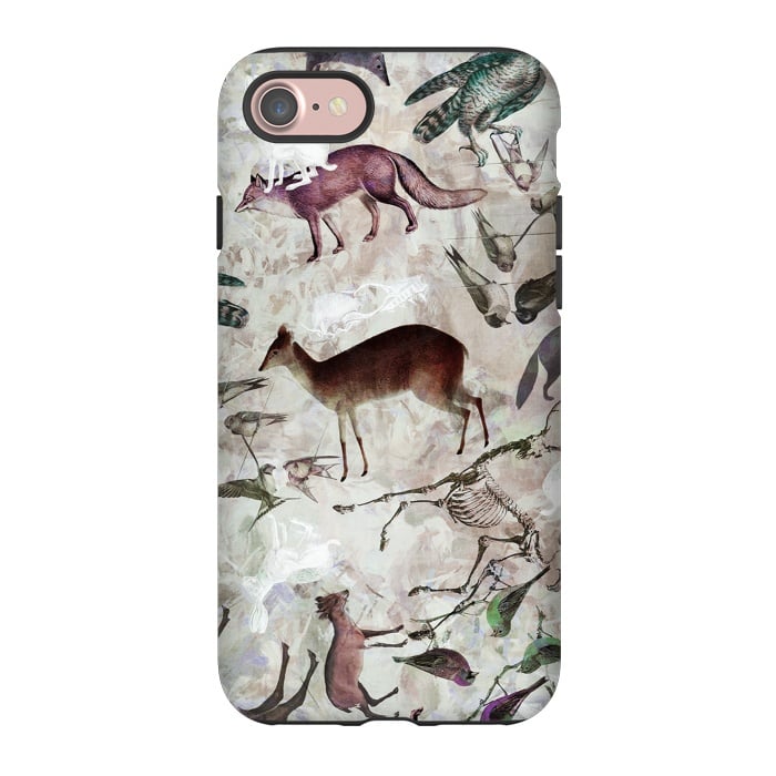 iPhone 7 StrongFit Woodland animals by Oana 