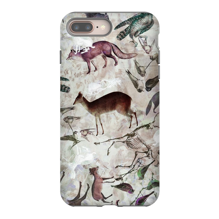iPhone 7 plus StrongFit Woodland animals by Oana 