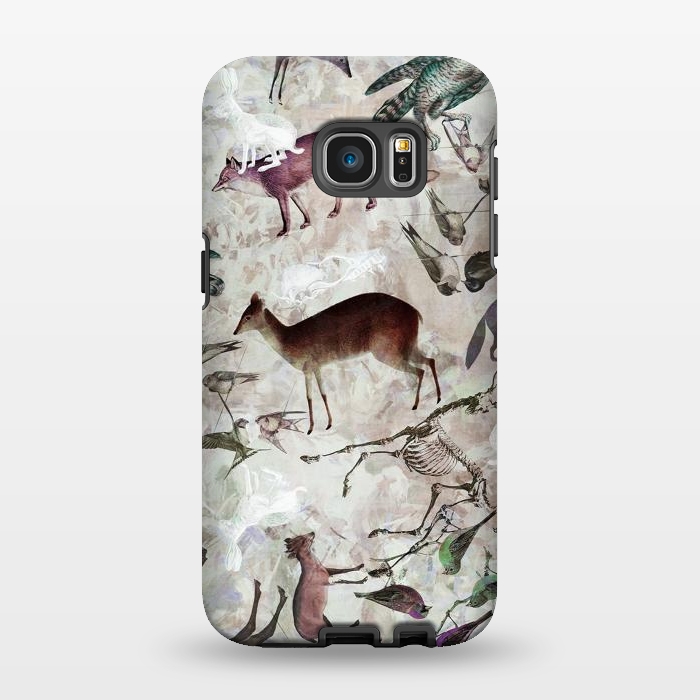 Galaxy S7 EDGE StrongFit Woodland animals by Oana 