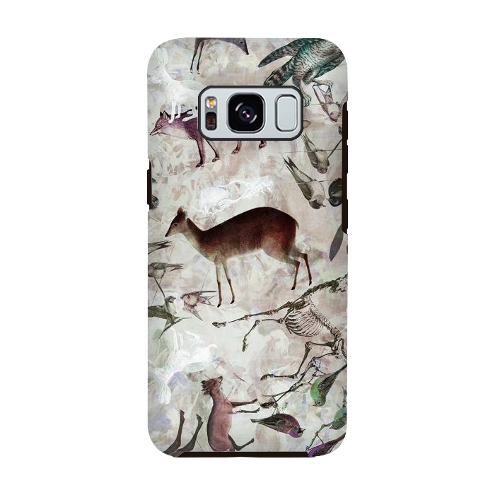 Galaxy S8 StrongFit Woodland animals by Oana 
