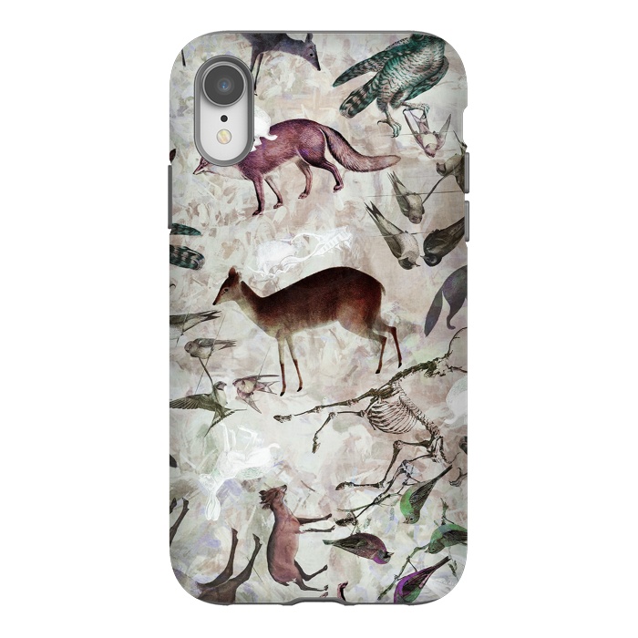 iPhone Xr StrongFit Woodland animals by Oana 