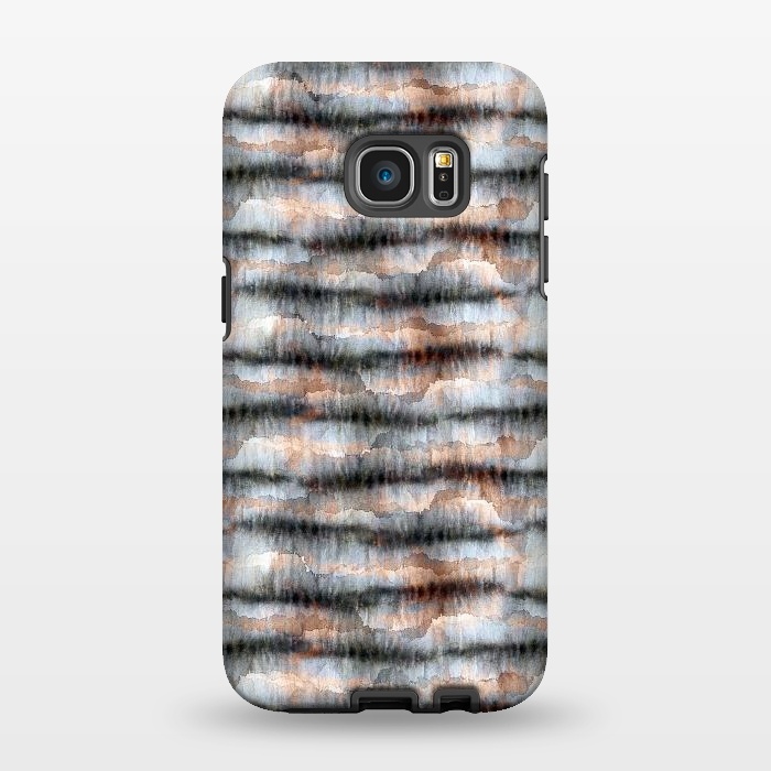 Galaxy S7 EDGE StrongFit Marble Stone Layers by Ninola Design