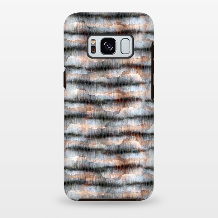 Galaxy S8 plus StrongFit Marble Stone Layers by Ninola Design