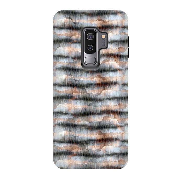 Galaxy S9 plus StrongFit Marble Stone Layers by Ninola Design
