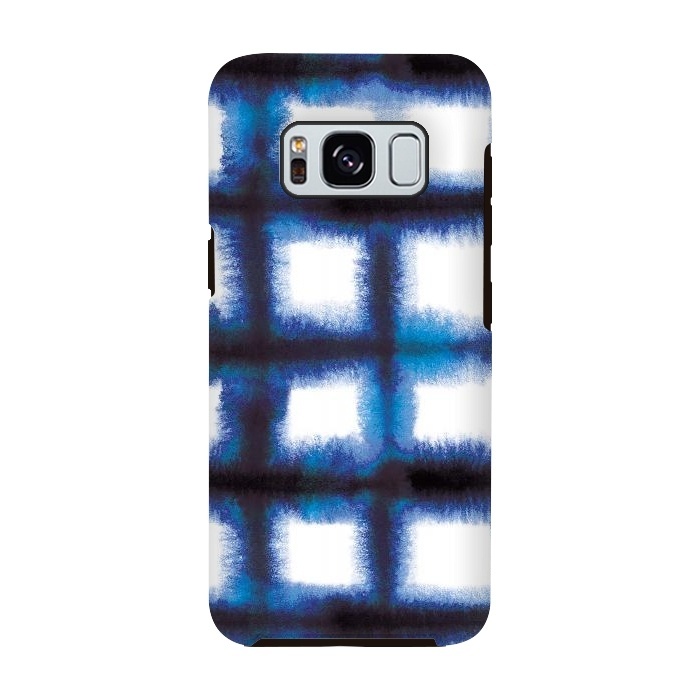 Galaxy S8 StrongFit Shibori Indigo by Ninola Design
