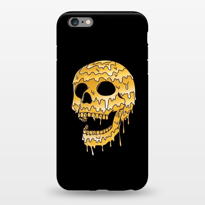 iPhone 6/6s plus StrongFit Gold Skull by Coffee Man