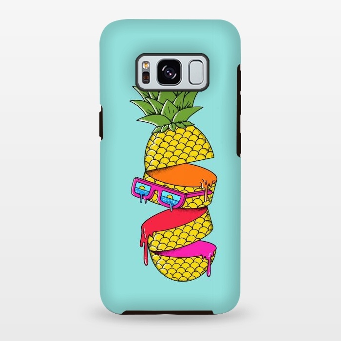 Galaxy S8 plus StrongFit Pineapple Colors by Coffee Man