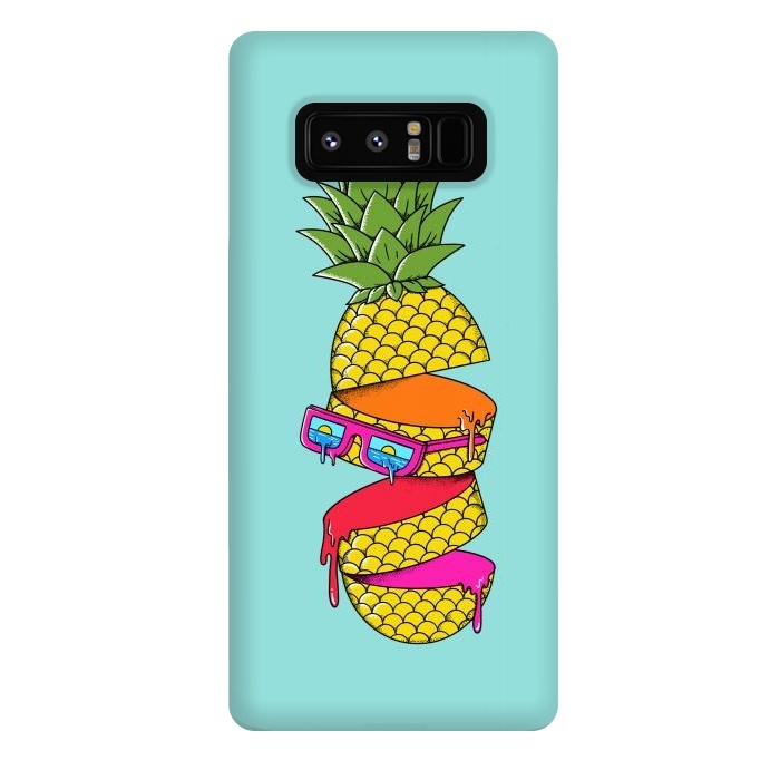 Galaxy Note 8 StrongFit Pineapple Colors by Coffee Man
