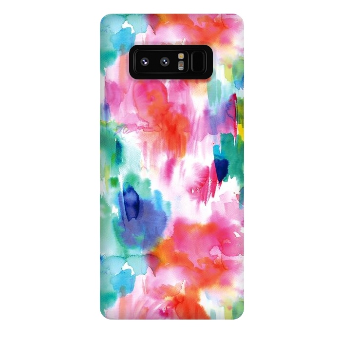Galaxy Note 8 StrongFit Painterly Tropical Texture by Ninola Design