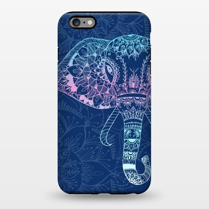 iPhone 6/6s plus StrongFit Elephant Floral by Rose Halsey