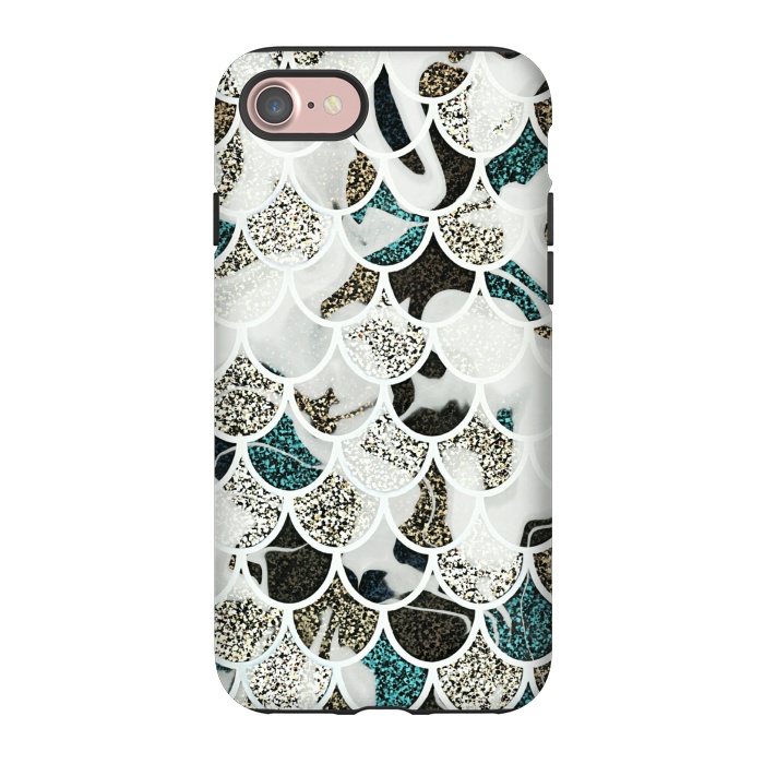 iPhone 7 StrongFit Marble mermaid by Jms