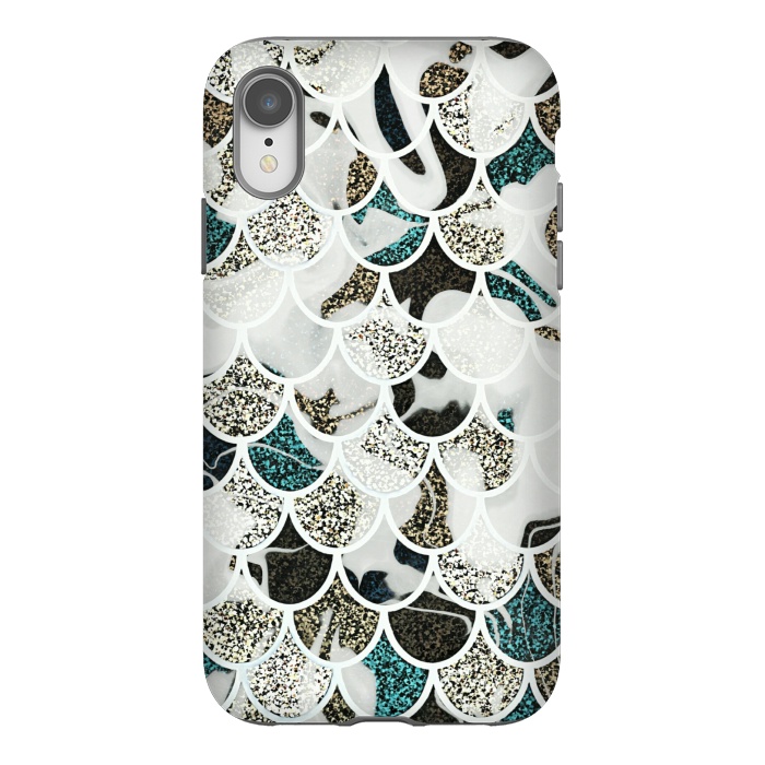 iPhone Xr StrongFit Marble mermaid by Jms
