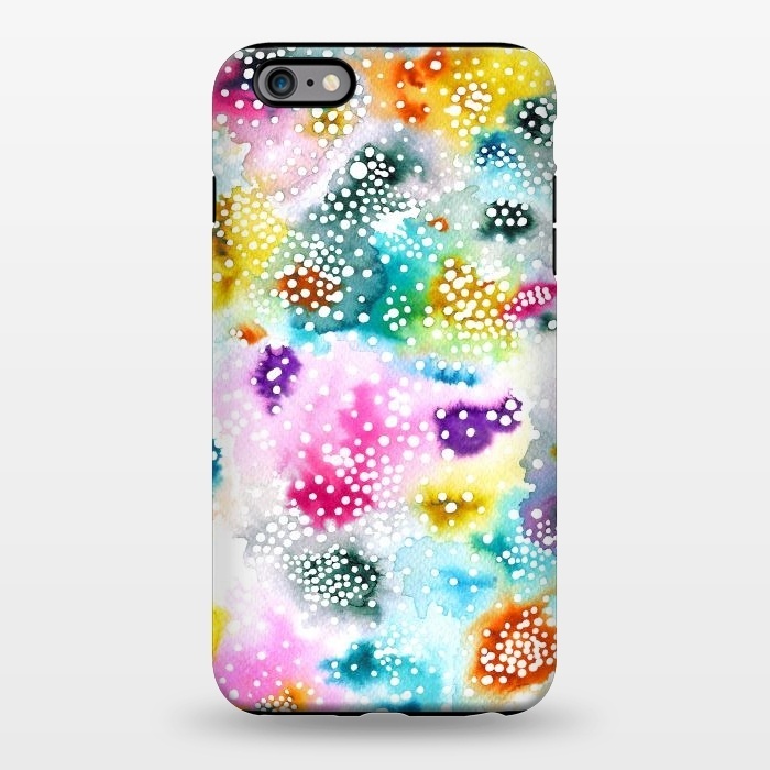 iPhone 6/6s plus StrongFit Experimental Watercolor Marble by Ninola Design