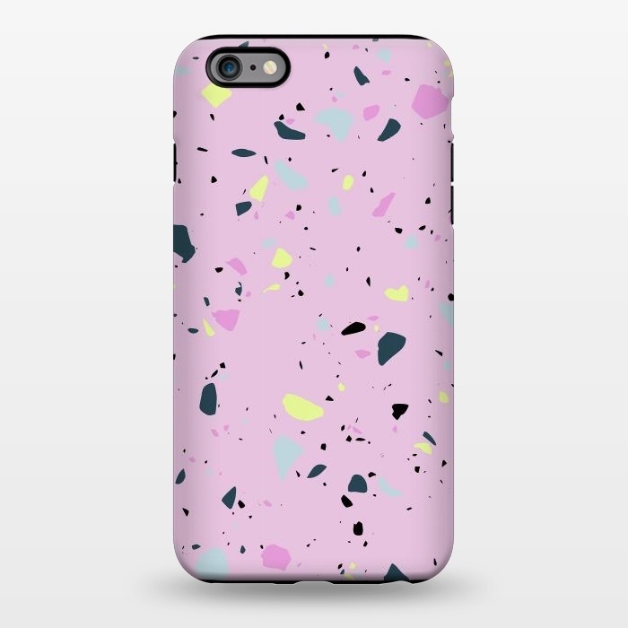 iPhone 6/6s plus StrongFit Terrazo Pink by Ninola Design