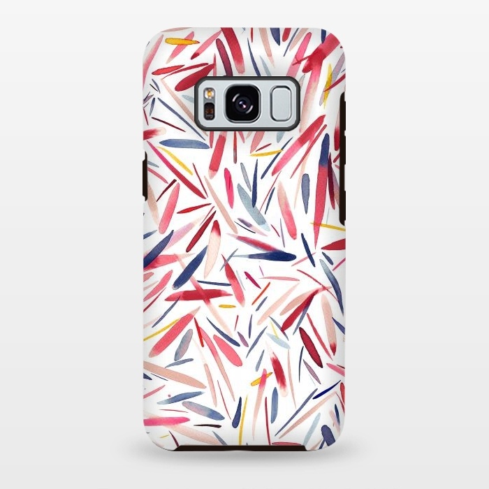 Galaxy S8 plus StrongFit Watercolor Wishes by Ninola Design