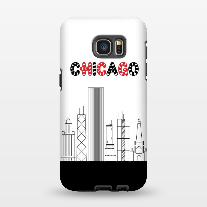Galaxy S7 EDGE StrongFit chicago by TMSarts