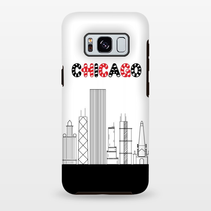 Galaxy S8 plus StrongFit chicago by TMSarts